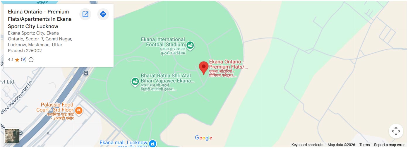 Ekana Ontario  4 BHK apartment